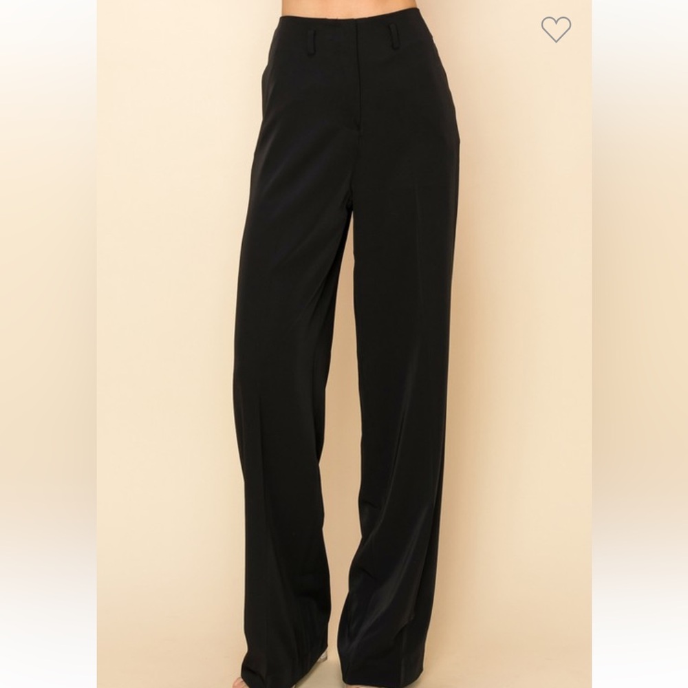 Black Wide Leg Pant